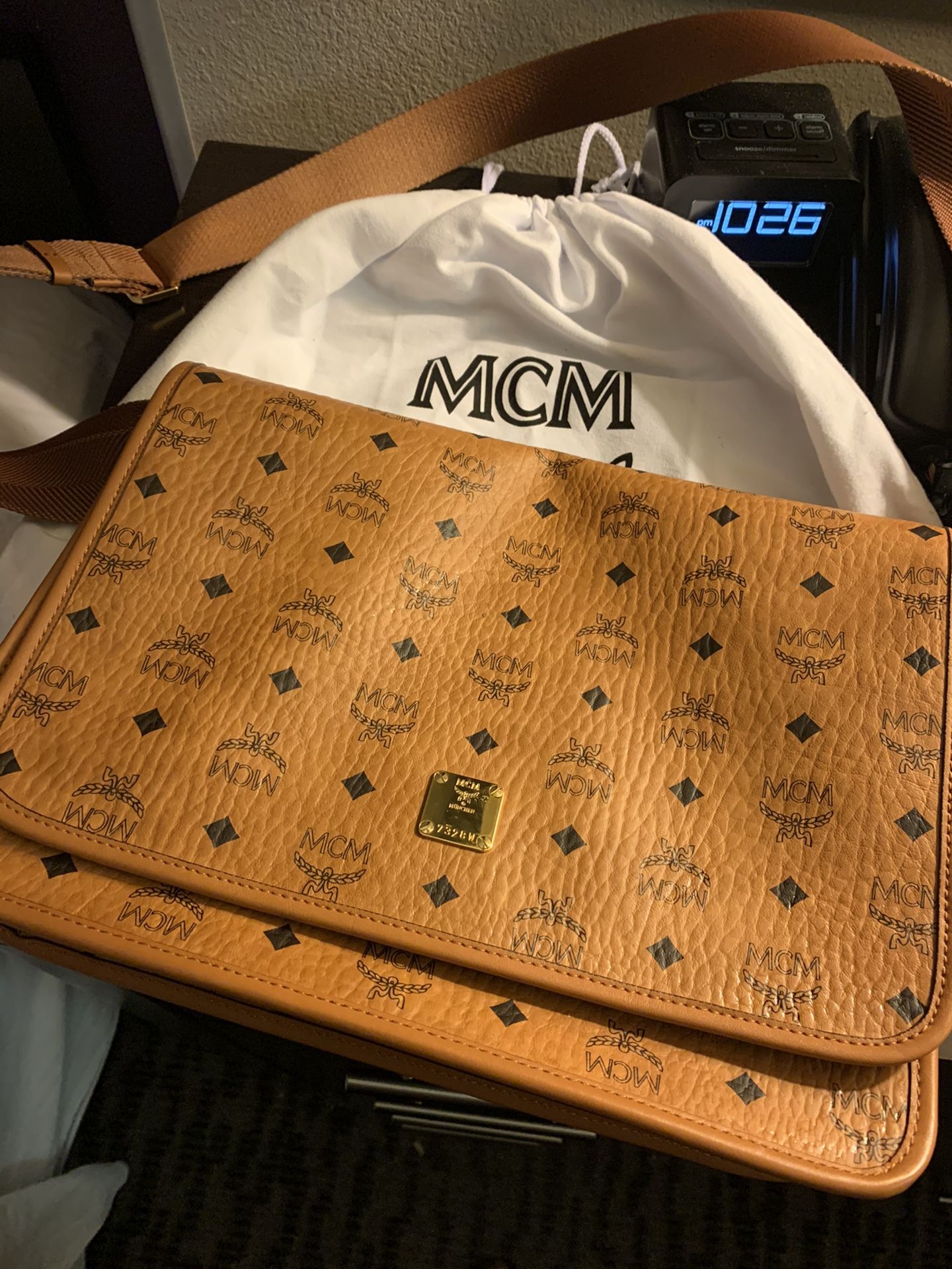 Mcm messenger bag