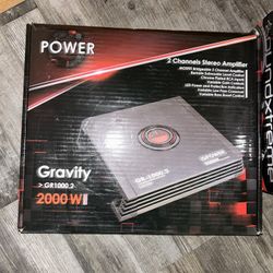 2 10 In Subs And 2000 Watt Amplifier 