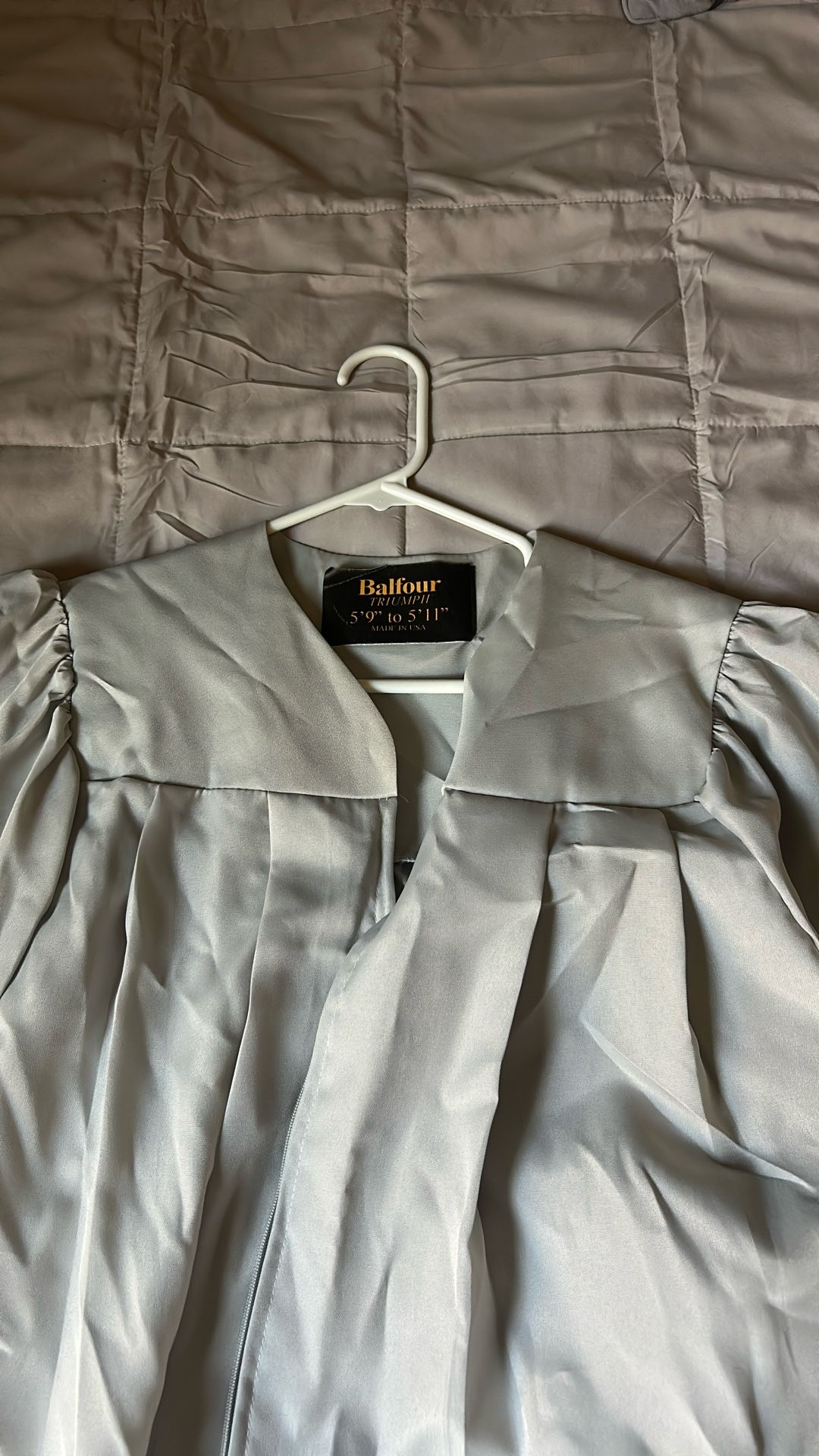 Silver Gown 5’9 To 5’11