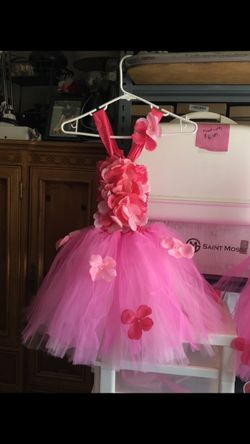 BRAND NEW Flower tutu dress size 6/7
