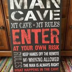 Man Cave Sign