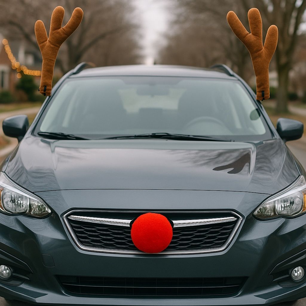 Reindeer horns