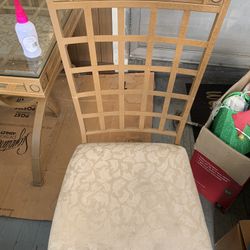 Brass Dining Room Table And Bar 