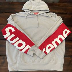 Supreme Cropped Panels Hoodie Sweatshirt