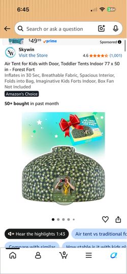 Air tent