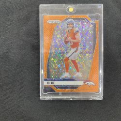 2024 Prizm Orange Disco Bo Nix