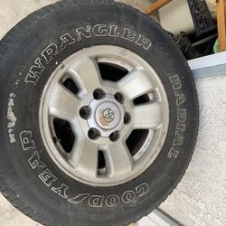 Toyota Tacoma Rims With Tires