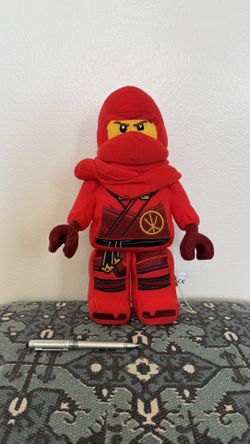 Like New Legoland Ninjago Kai Stuffie 