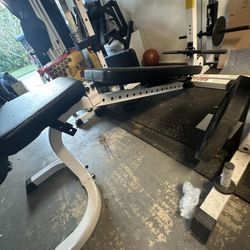 Body Solid Smith Machine And Accessories 