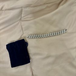 15 Carat Diamond Cuban Link Bracelet