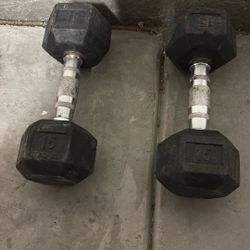 15 Pound Dumbbells 