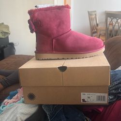 W Mini Bailey Corduroy Bow