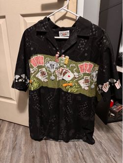Poker Button up Hawaiian shirt