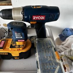 Ryobi Drill Set