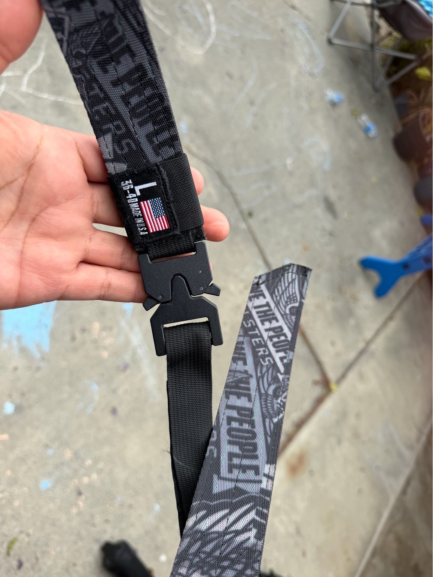 We Are the People gun belt