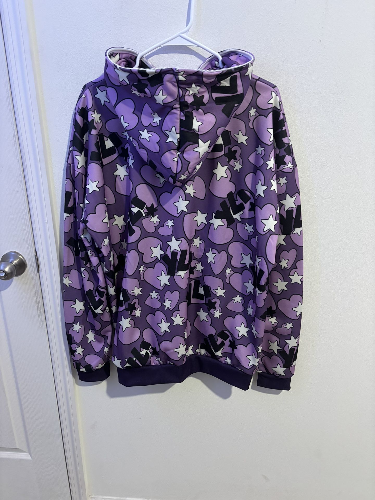 purple YL hoodie