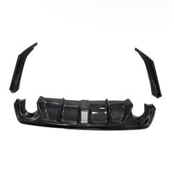 Q50 Infiniti 2014-2024 carbon fiber diffuser & rear side skirts