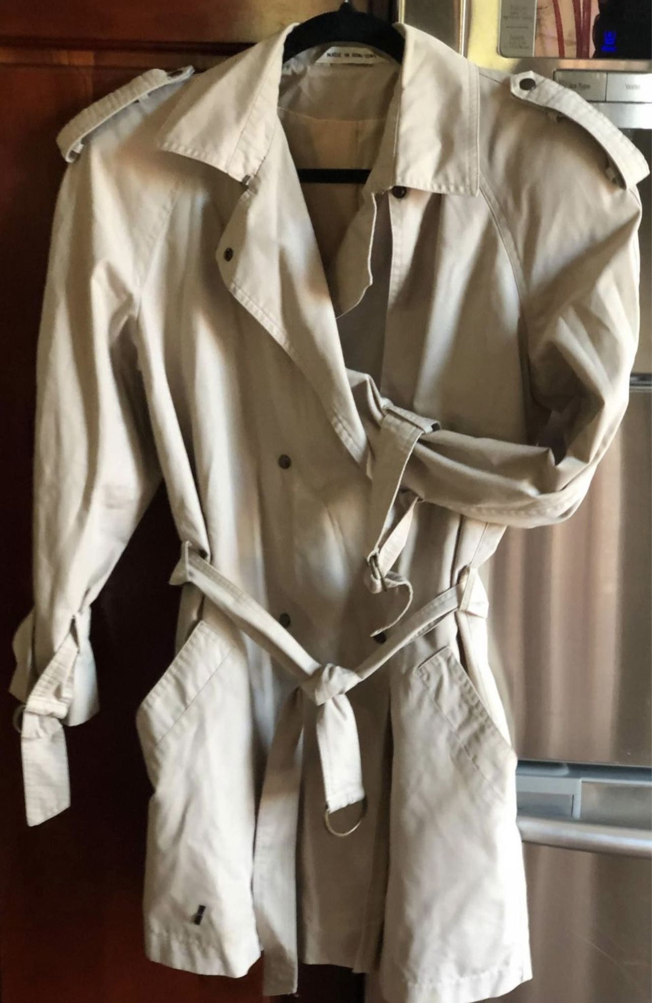 Tranche Women Rain Coat size M