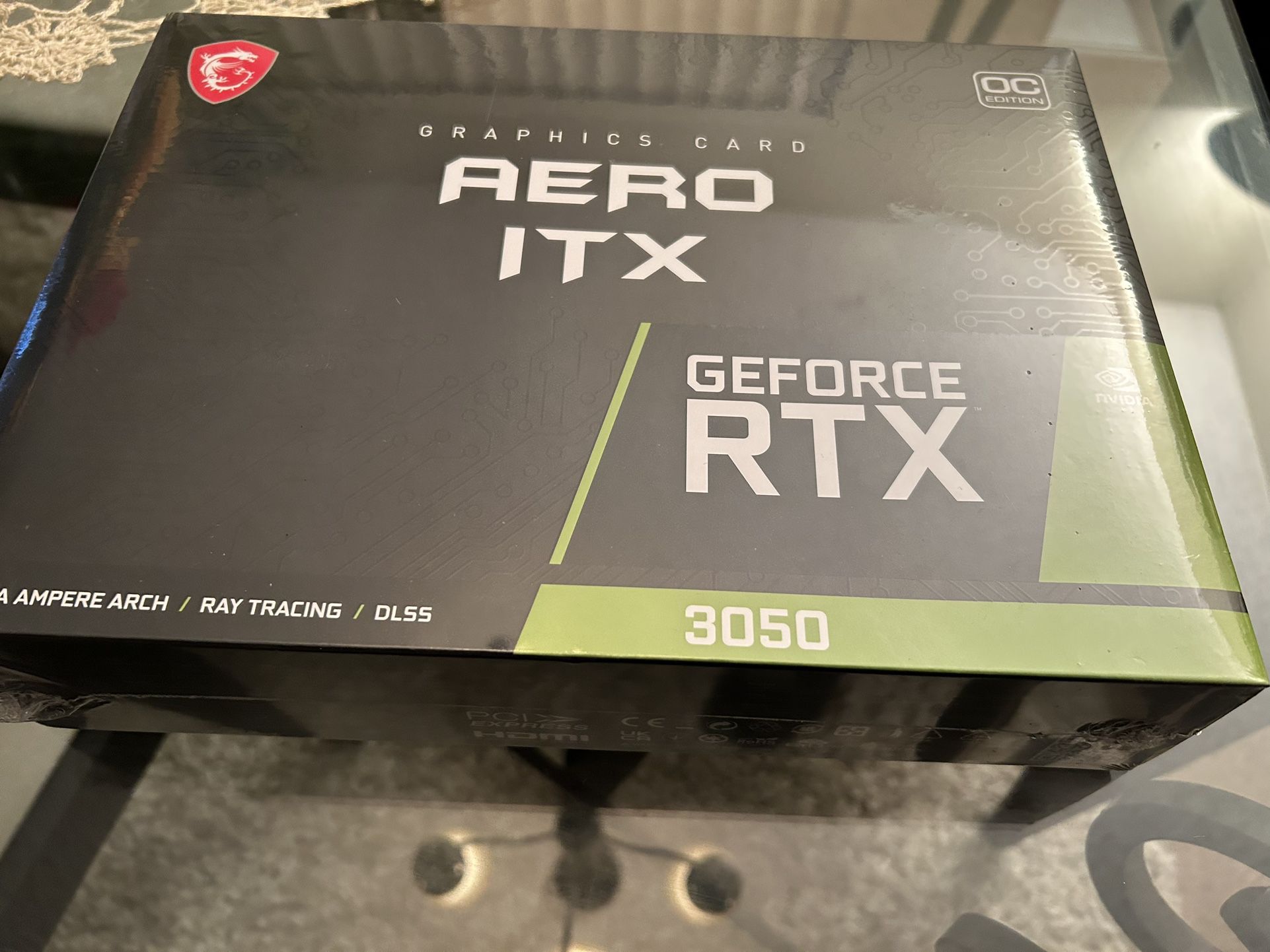 新品 MSI GeForce RTX 3050 AERO ITX 8G OC