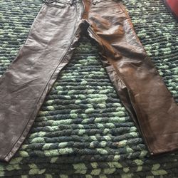 Milwaukee Leather Biker Pants 34x 29? Like New.