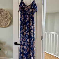Navy Maxi Dress