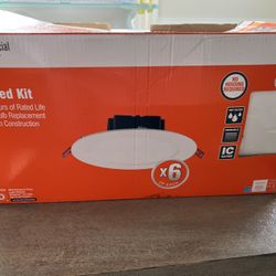 5 6” LED Recessed Lights