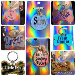 Adorable pet tags
