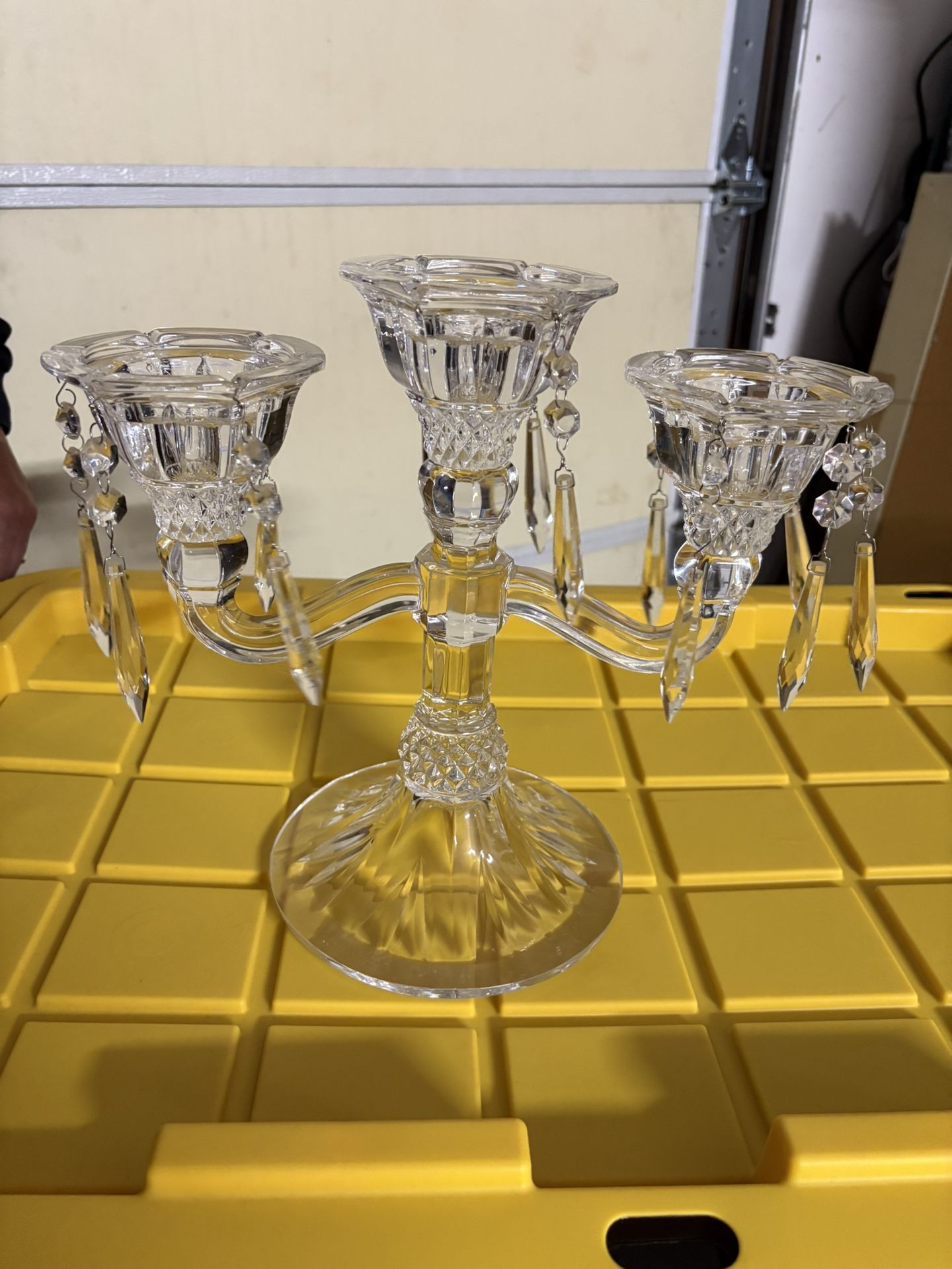 Crystal Candle Holder