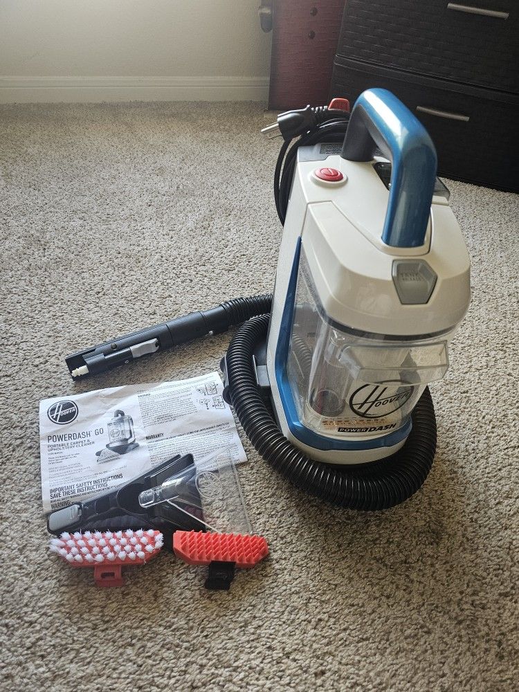 Hoover PowerDash GO Pet Portable Carpet Shampooer/Cleaner