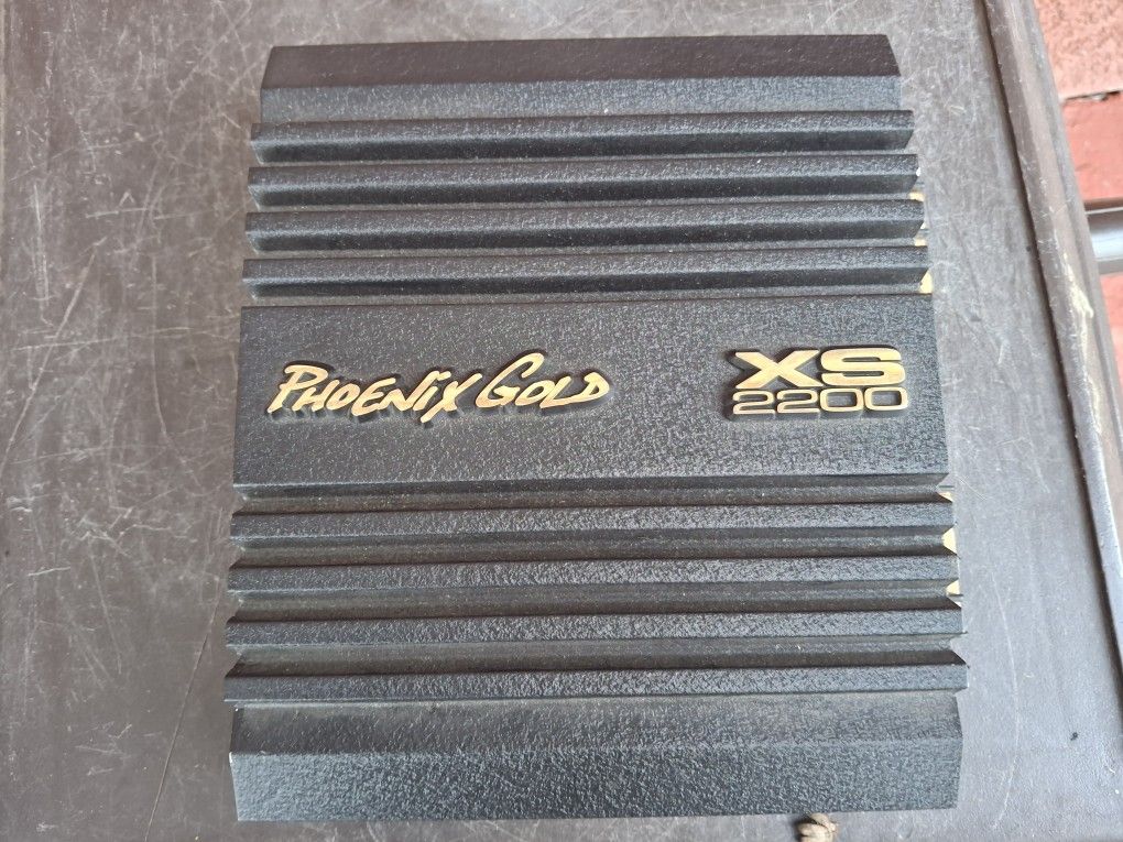 AMPLIFICADOR AMPLIFIER PHOENIX GOLD 2 CHANELS GOOD CONDICIÓN ABLO ESPAÑOL 