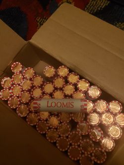 2018 D Lincoln Cents rolls - Brilliant Uncirculated - Hunt for Double ear variety on these!