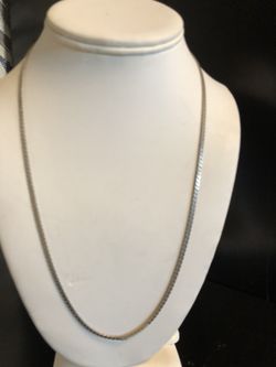 Chain Neckless 22” Stainless Steal 7.9G $10