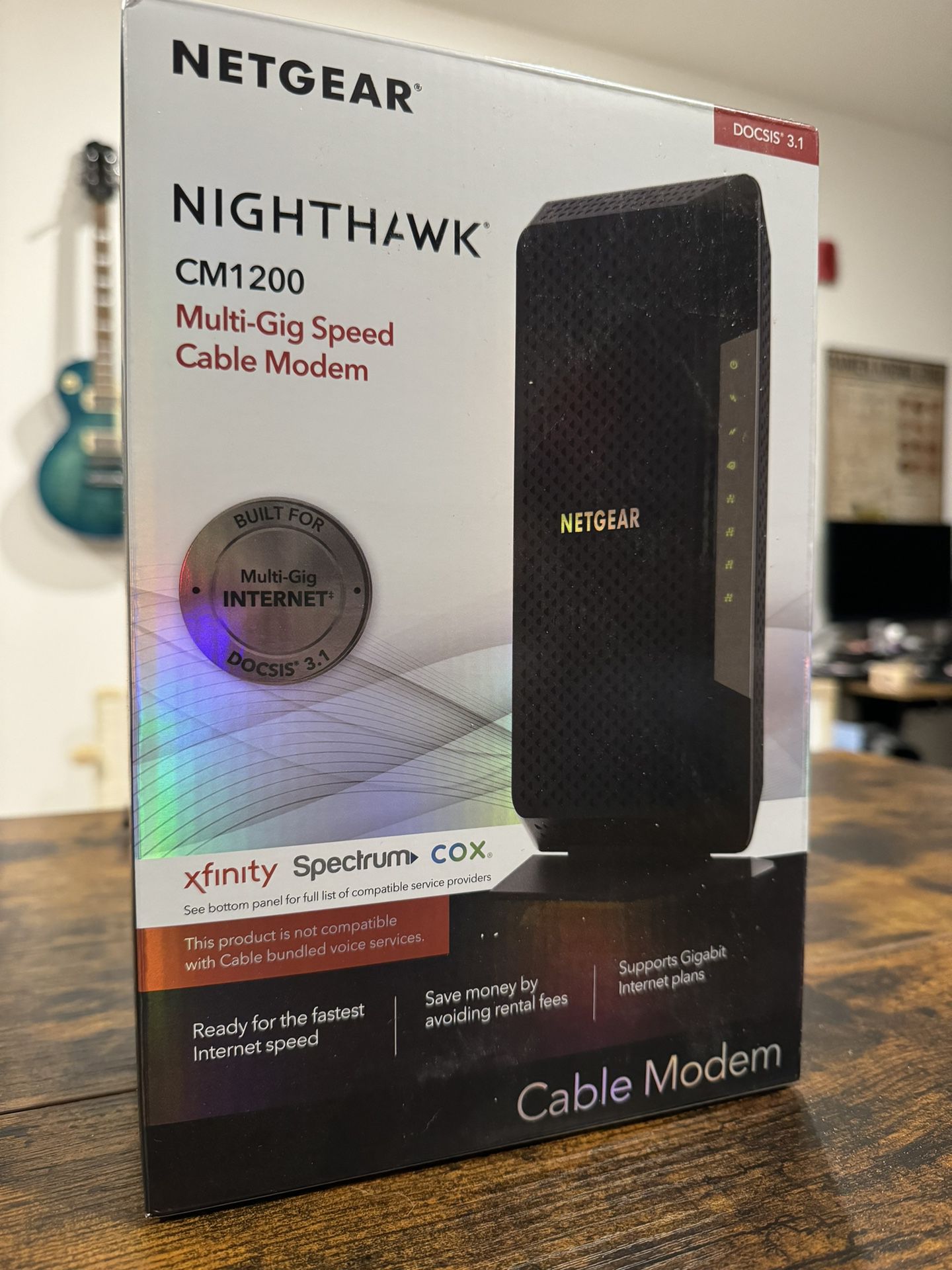 NETGEAR Nighthawk Cable Modem CM1200