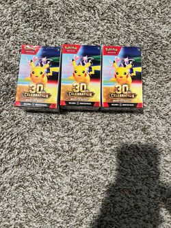 30th Anniversary Pokemon Booster Bundle