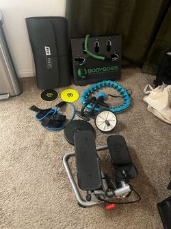 Home Workout Fitness Gym Equipment Bundle