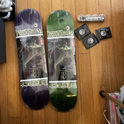 Krooked Skateboards And Spitfire Wheels 