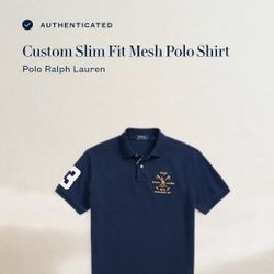 Custom Slim Fit Mesh Polo Shirt

Polo Ralph Lauren