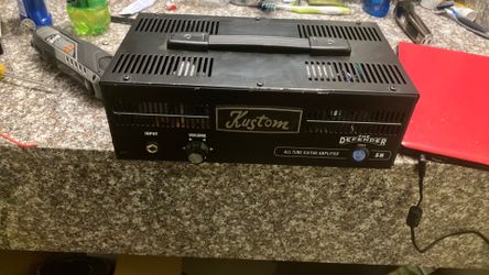 Kustom the defender. Tube amp