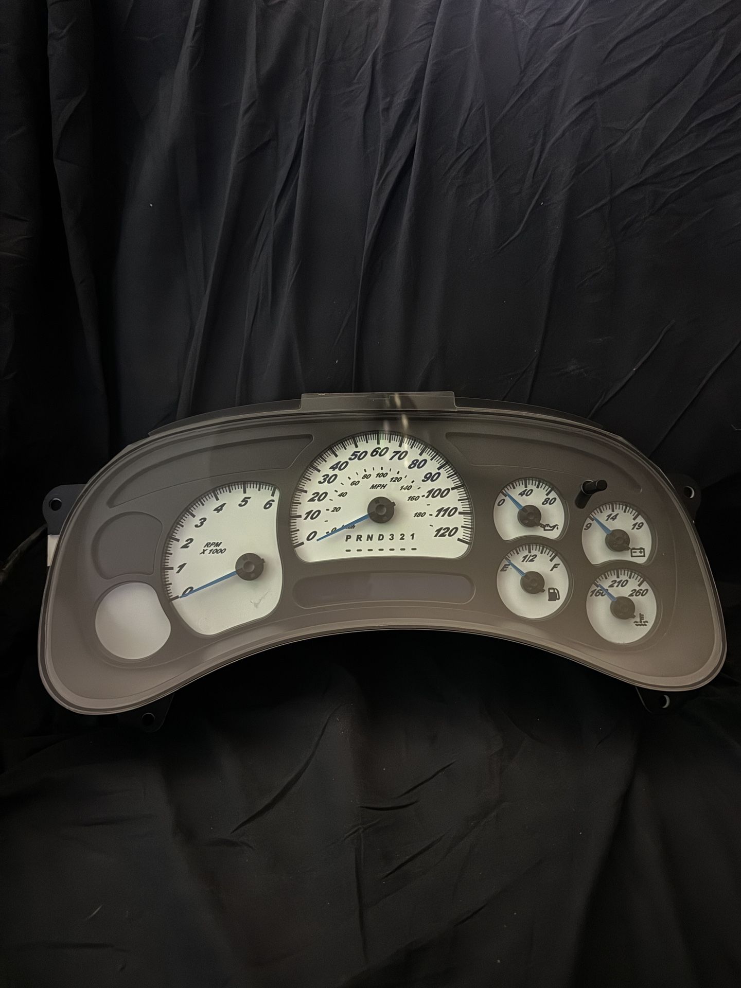 Silverado Gauge Cluster 