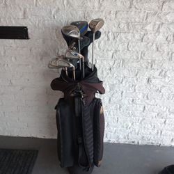 Ladies Callaway X14 Steelhead Gems Graphite Shafts Irons And Drivers