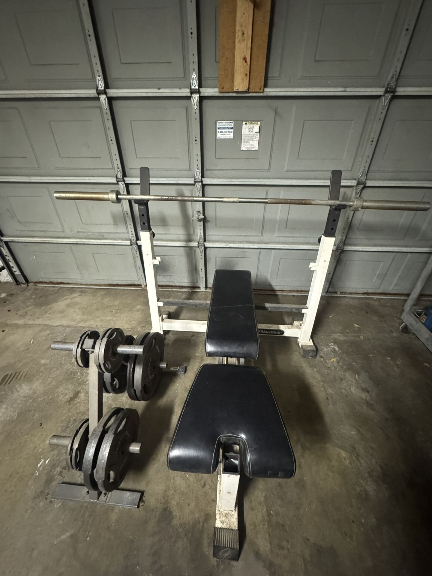 Bench Weight Set Complete 