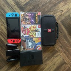Nintendo Switch With Games