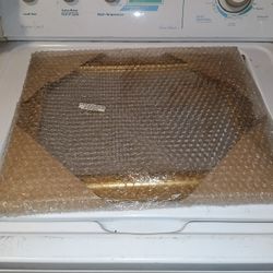 17" x 14" gold framed mirror - brand new