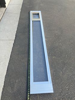 Dog door for sliding door