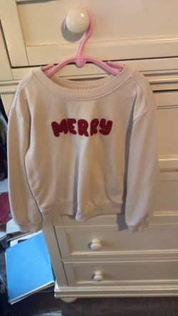 Cat & Jack girls Christmas sweater size 8