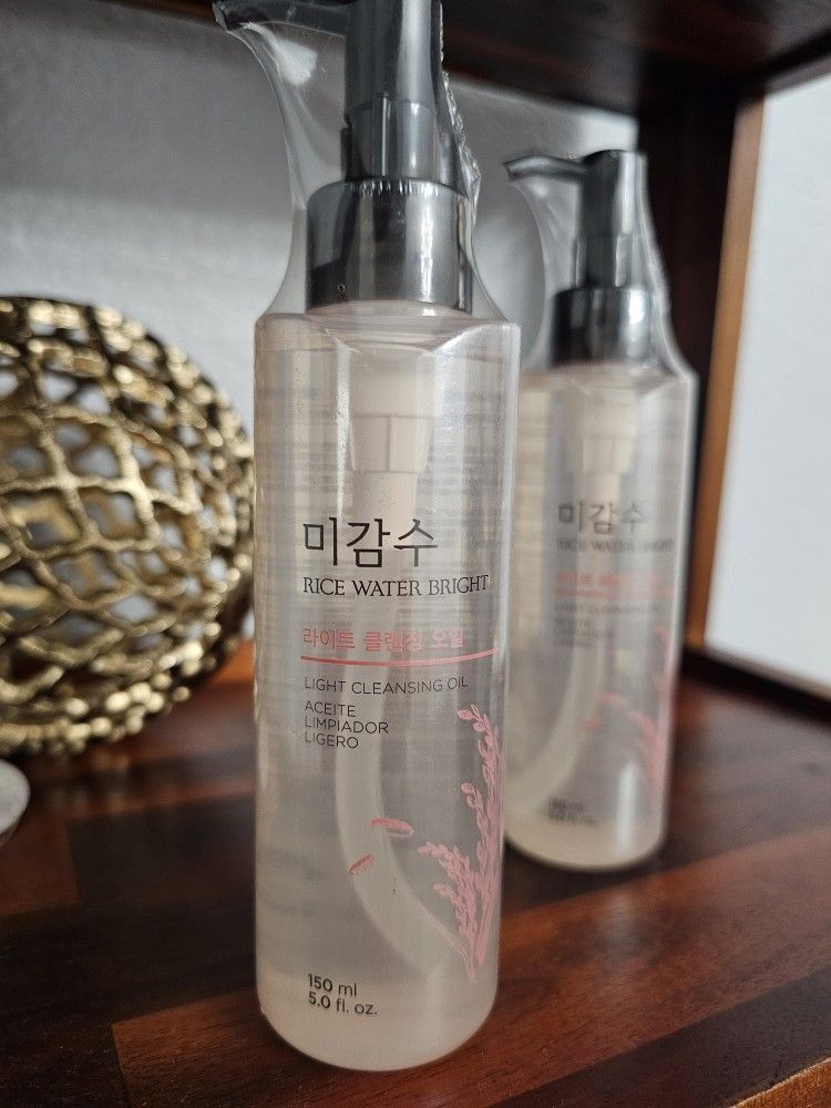 Rice Water Bright Cleansing Oil Skincare K-beauty 
