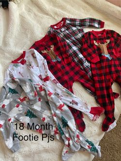 Baby Clothes - Baby Pajamas - Baby PJs - Footie Pajamas - Kids Clothes - Clothes for Kids - Boy Clothes - Baby Boy - Christmas
