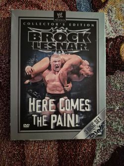 WWE Brock Lesnar Here Comes the Pain DVD Set