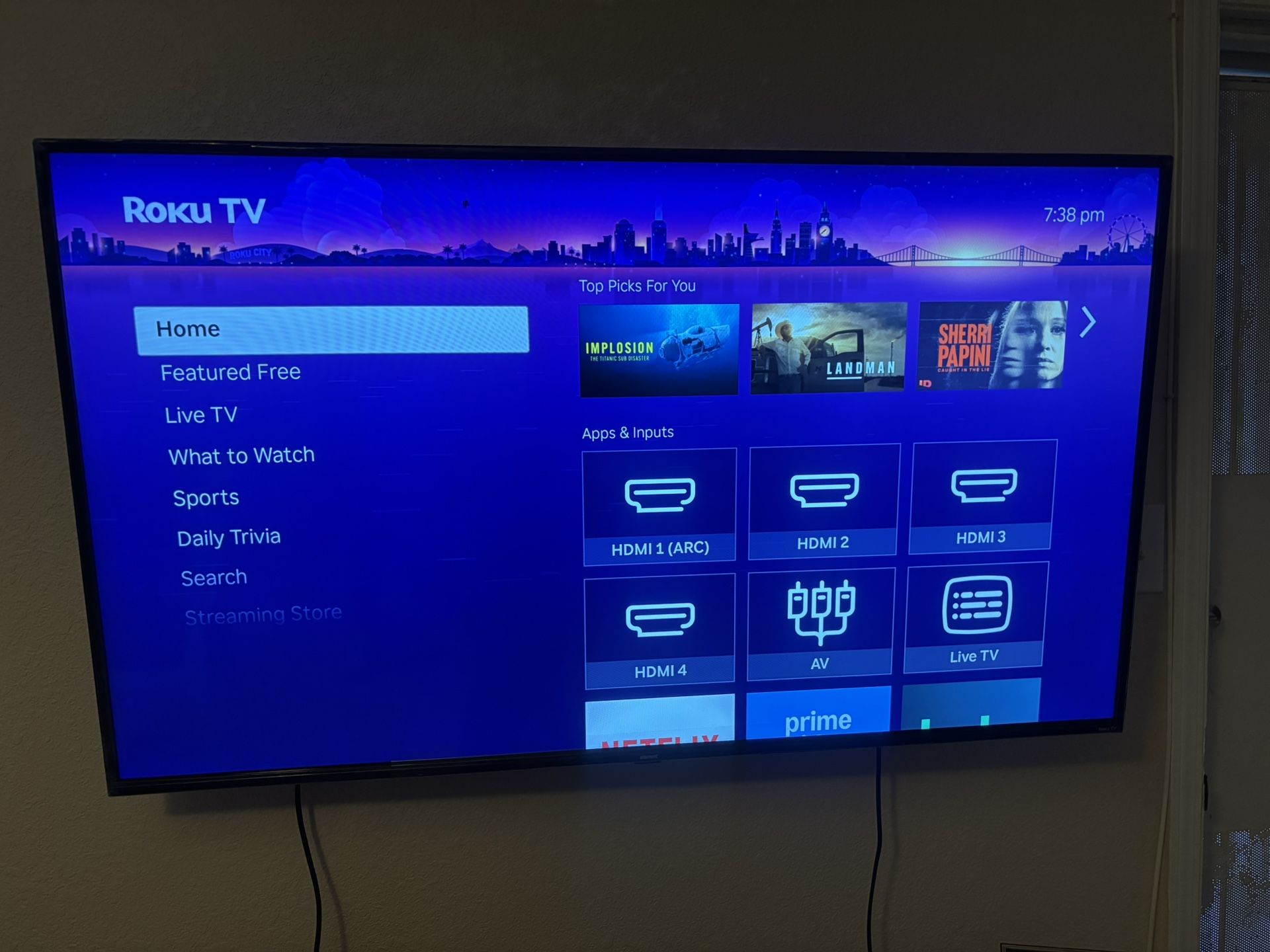 55 In Element Roku TV