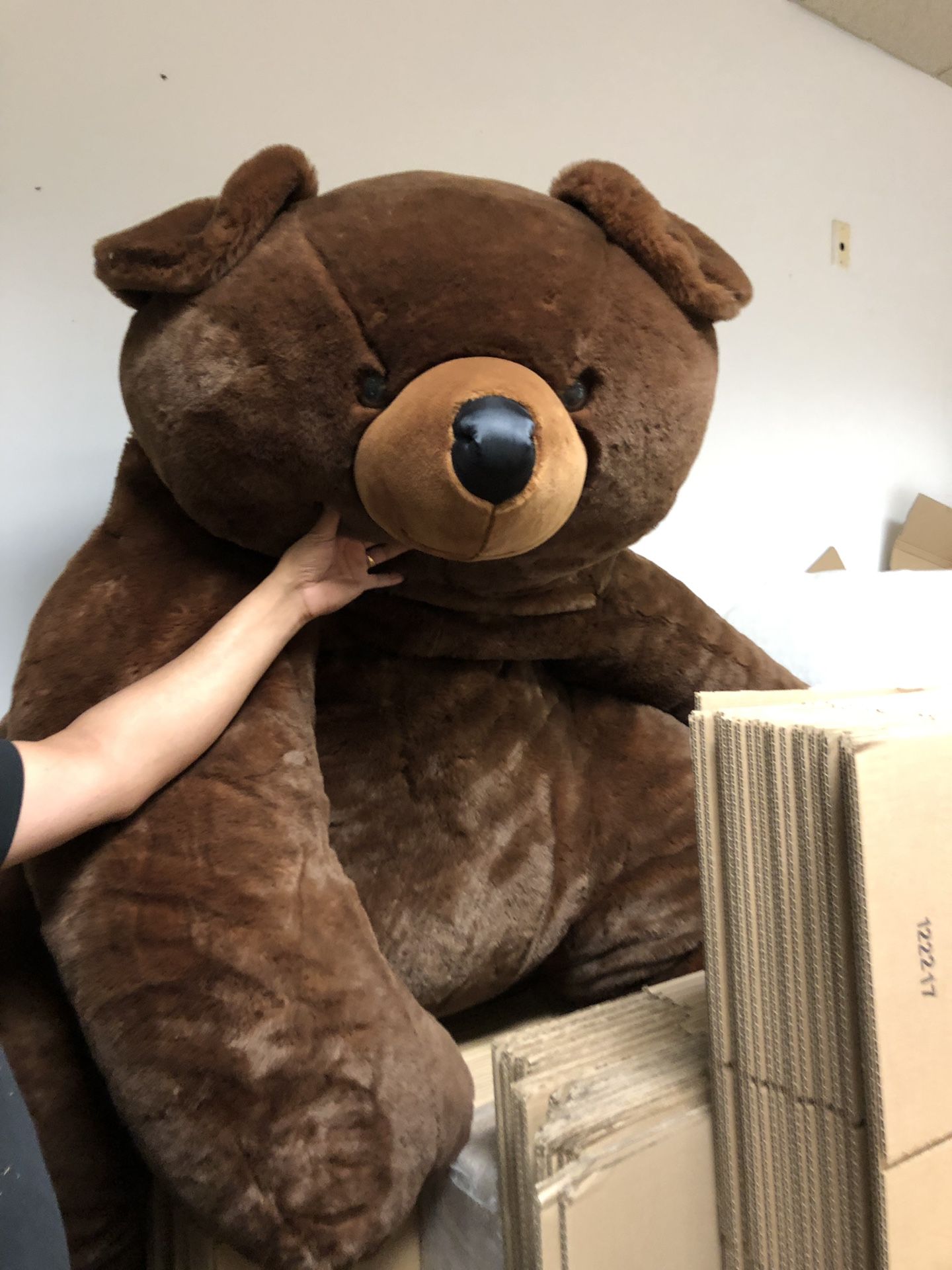 7 feet giant teddy bear very soft